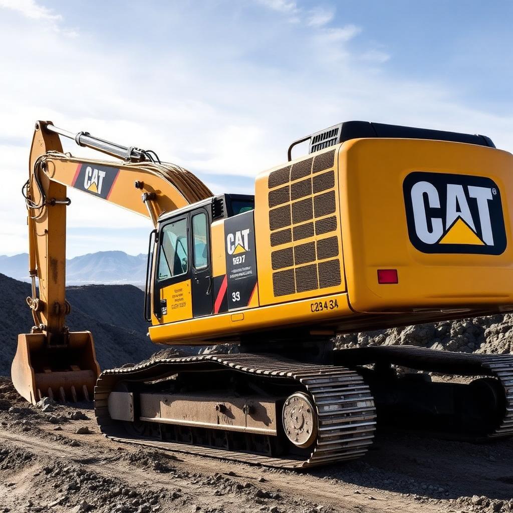 CAT 320D excavator on a Central Otago worksite